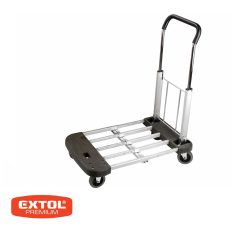   Extol Premium 8856010 összecsukható kézikocsi (alumínium-műanyag), állítható platóval, max 150 kg