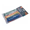 Extol Premium 8856192 kábelkötegelő PA 6.6, színes (piros-kék-zöld-sárga)  2,5x100 mm - 100 darab