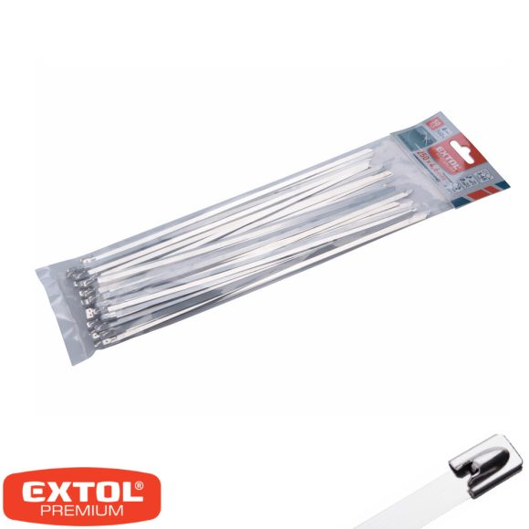 Extol Premium 8856276 rozsdamentes acél kötegelő 4,6x250 mm (50 db)