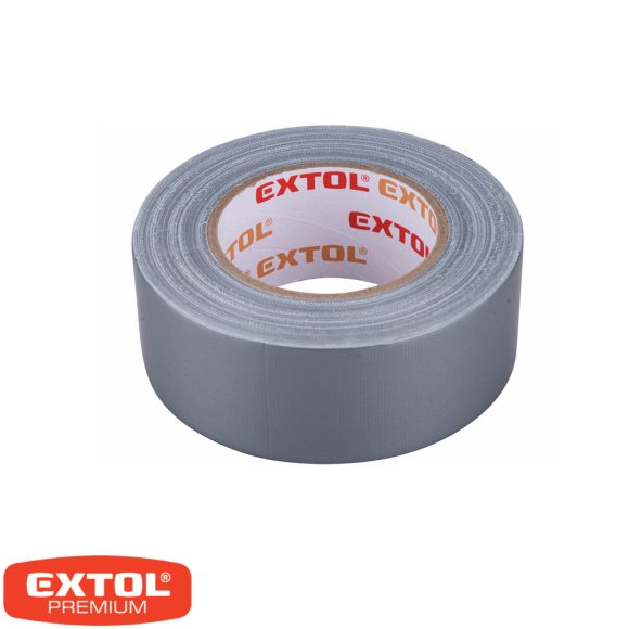 Extol Premium 8856312 univerzális ragasztószalag szövetbetéttel, szürke 50mm x 50m