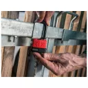 Extol Premium 8857665 vízálló biztonsági lakat (laminált), hosszított kengyel, 65 mm, 4 db kulcs