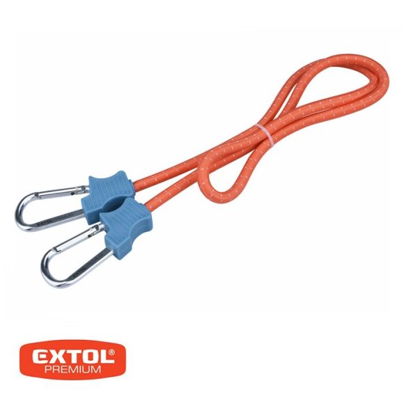 Extol Premium 8861114 gumipók karabínerrel, 120 cm (extra erős)