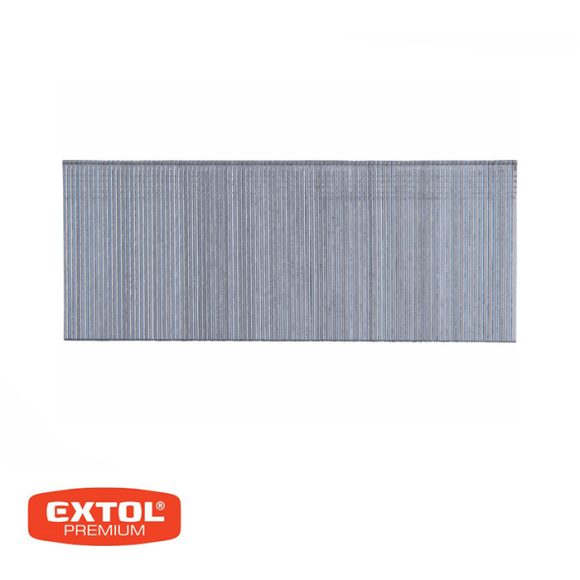 Extol Premium 8862619 18G szeg pneumatikus szegbelövőhöz, 0.95x50 mm, 90 fok, 6000 db-os (horganyzott) (F típusú fej)