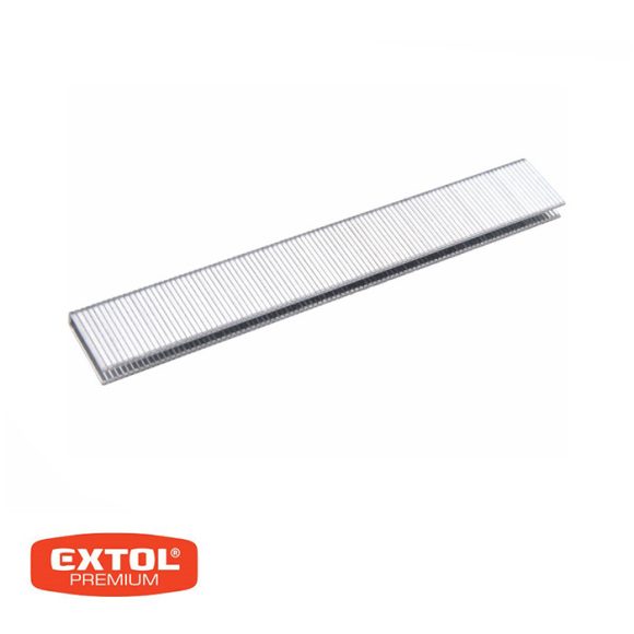 Extol Premium 8862621 79/100 tűzőkapocs, 5.7x19 mm, 90 fok, 3000 db-os (horganyzott)