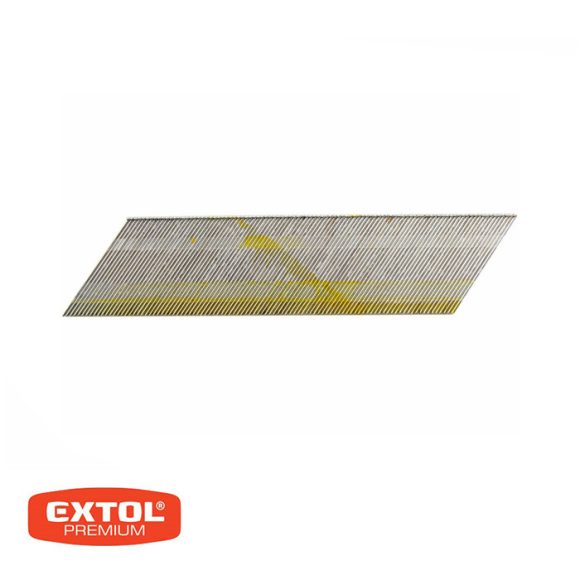 Extol Premium 8862634 szeg pneumatikus szegbelövőhöz, 1.76x38 mm, 34 fok, 4000 db-os (horganyzott)