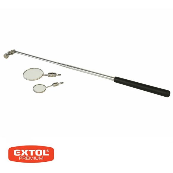 Extol Premium 8863010 teleszkópos, mágneses felszedő és tükör szett, 135-675mm, 4db-os