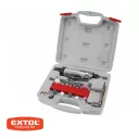 Extol Premium 8865002 pneumatikus egyenes köszörű szett (furatköszörű) ( 3 és 6 mm befogópatron), 16 db-os