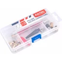 Extol Premium 8865067 szelep szett gumiabroncsfújó pisztolyhoz (1/4" külső menet), 11 db-os