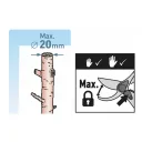 Extol Premium 8872102 mellévágó metszőolló, 215 mm