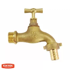 Extol Premium 8876061 sárgaréz kerti csap, KM, 3/4"