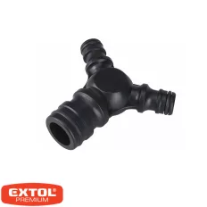   Extol Premium 8876513 Y-elosztó gyorscsatlakozó 1" + 2x1/2"
