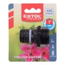 Extol Premium 8876519 gyorscsatlakozó adapter 1" - 1" KM (műanyag)