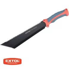   Extol Premium 8877203 bozótvágó kés (machete), 39.5 cm (fogazott)