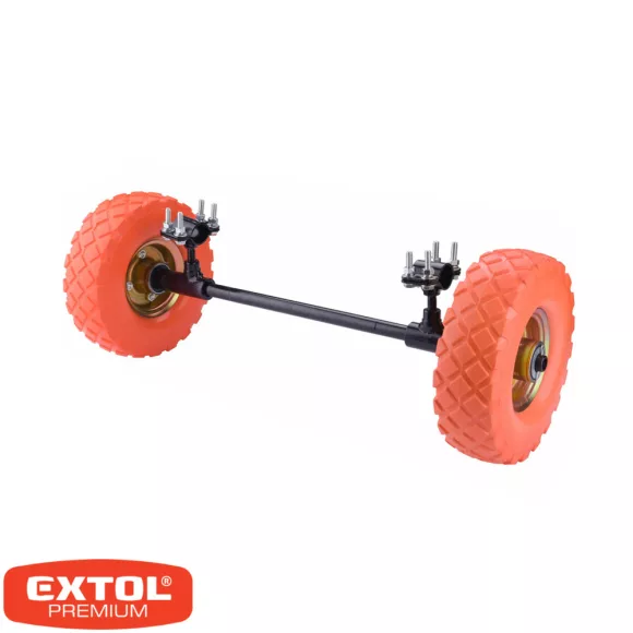 Extol Premium 8891590W kiegészítő kerék akkus talicskához