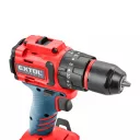Extol Premium 8891808 akkus ütvefúró-csavarozó, Share20V - 2 sebesség, max 50 Nm (1x2Ah akku, koffer)