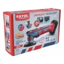 Extol Premium 8891842 akkus multiszerszám, Share20V Li-Ion (2Ah akkuval, töltővel)