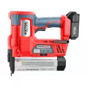 Extol Premium 8891860 akkus szög- és kapocsbelövő, Share20V Li-Ion (2Ah akkuval, töltővel)