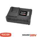 Extol Premium 8891892 Li-Ion akku töltő SHARE 20V (4A)