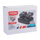 Extol Premium 8891894 Li-Ion akku dupla töltő SHARE 20V (2x3,5A)