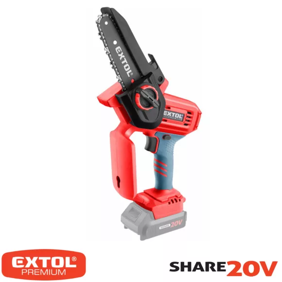 Extol Premium 8891923 akkus láncfűrész 12 cm - Share20V Li-Ion (akku és töltő nélkül)
