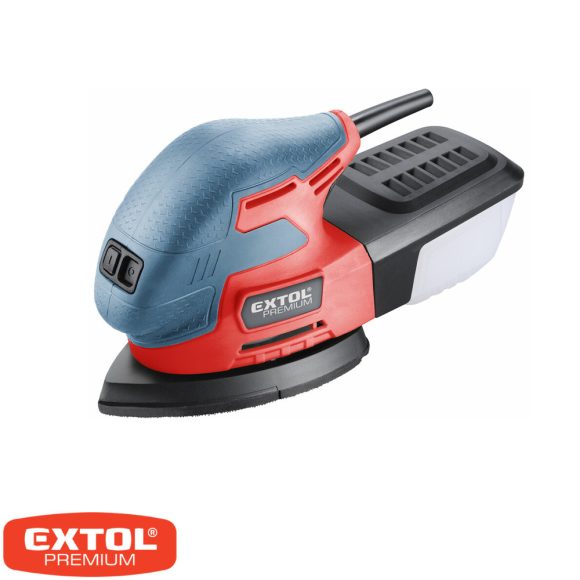 Extol Premium 8894002 vibrációs deltacsiszoló 3in1 220W - 105x149 mm