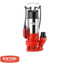 Extol Premium 8895001 szennyvíz búvárszivattyú úszókapcsolóval - 750W (max 300 l/perc)