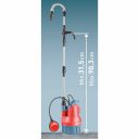 Extol Premium 8895015 hordóürítő szivattyú úszó kapcsolóval 350W - max 5 m3/h