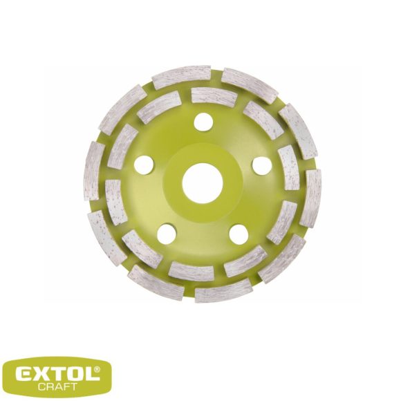 Extol Craft 903025 duplasoros gyémánt csiszolókorong 125x22,2 mm