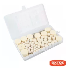   Extol Premium 903760 mini polírozó készlet egyenes csiszolóhoz, Ø 3.2 mm, 120 darabos