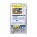 Extol Craft 903761 mini drótkefe készlet egyenes csiszolóhoz, Ø 3.2 mm, 45 darabos