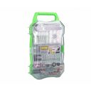 Extol Craft 903771 mini köszörű-, csiszoló- és polírozó készlet egyenes csiszolóhoz, Ø 3.2 mm, 208 darabos