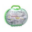 Extol Craft 903772 mini köszörű-, csiszoló- és polírozó készlet egyenes csiszolóhoz, Ø 3.2 mm, 276 darabos