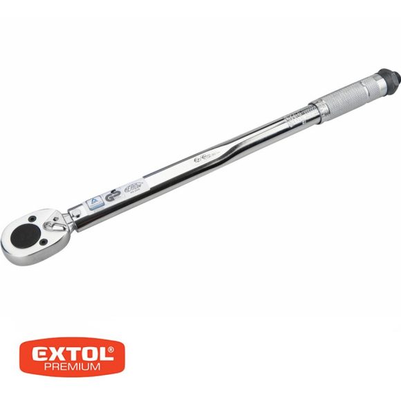 Extol Premium 910184 nyomatékkulcs 28-210 Nm (CrV), 1/2"x460mm (TÜV/GS)