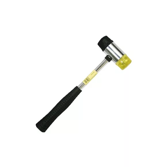Extol Craft 911300 illesztő kalapács gumírozott fém nyéllel, műanyag / gumi véggel