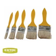   Extol Craft 9153 lapos ecset készlet, 0.5"-1"-1.5"-2"-2.5", 5db-os