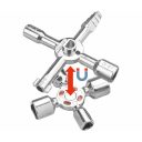 Extol Craft 916299 univerzális szekrénykulcs szett