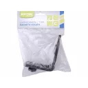 Extol Craft 92323 mágneses "L" tartó lézeres szintezőhöz, 1/4" menet, 5/8" furat