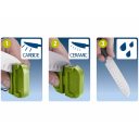 Extol Craft 955120 kétoldalas mini élező ollókhoz és késekhez