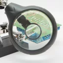 FAHRENHEIT 10103 paneltartó nagyítóval és LED lámpával