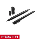 Festa 13212 kétvégű jelölőfilc - fekete (tartós)