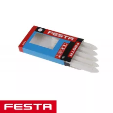 Festa 13245 jelölő zsírkréta készlet, fehér, 5 darab