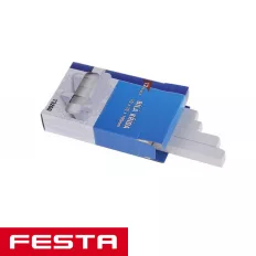 Festa 13260 fehér kréta készlet 12x12x80 mm, 12 darab