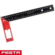 Festa 14415 profi asztalos derékszög, alu/inox - 300 mm
