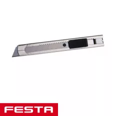 Festa 16086 törhető pengés kés, INOX - 18 mm