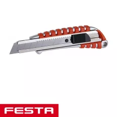 Festa 16145 fémházas törhető pengés kés - 18 mm