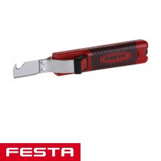   Festa 16201 kábelcsupaszító és blankoló kés (6-27 mm kábel átm.)