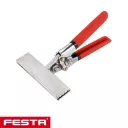 Festa 17089 áttételes lemezhajlító fogó, egyenes - 215 mm (150 mm széles)