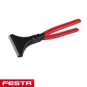 Festa 17093 lemezhajlító fogó, egyenes  - 270 mm (95 mm széles pofa)