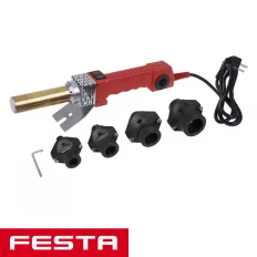   Festa 17183  elektromos műanyagcső hegesztő, 16-32 mm 0-300 °C (800/1000 W)