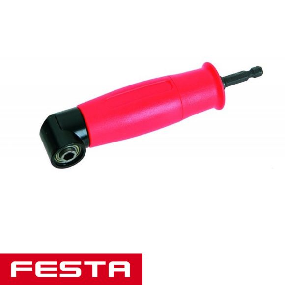 Festa 18910 sarokcsavarozó adapter 1/4" hex - 90 fok